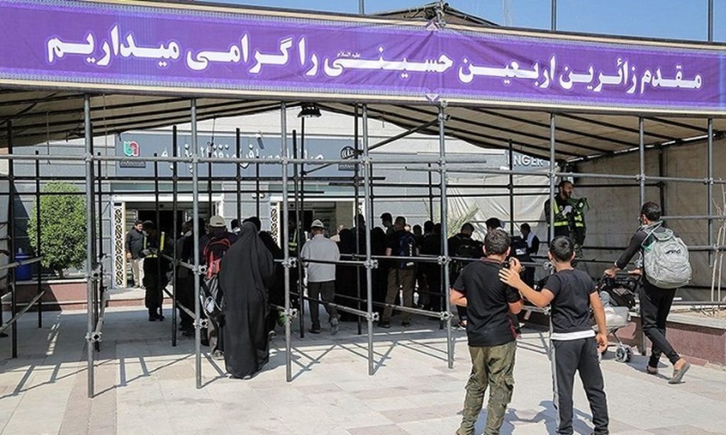 مرز چذابه برای سفر اربعین