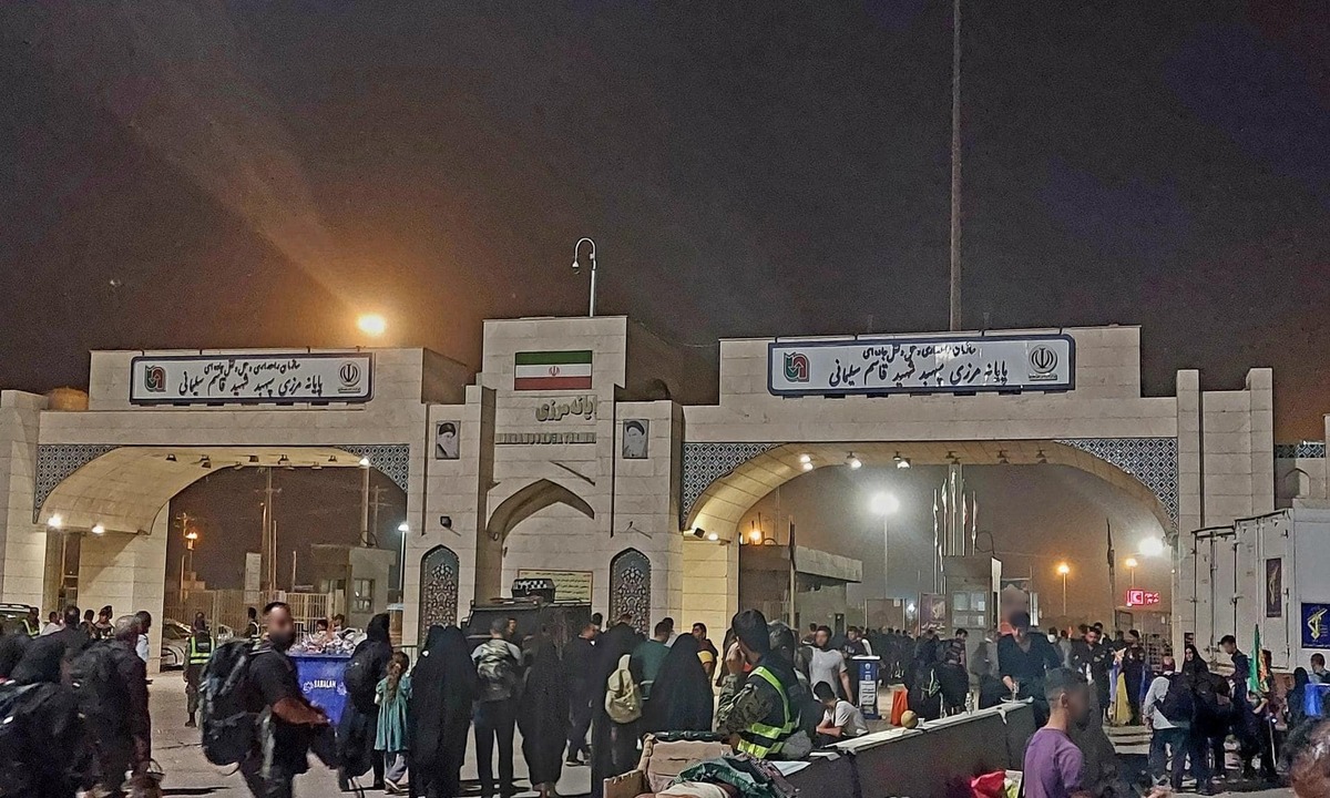 پایانه مرزی مهران برای سفر اربعین